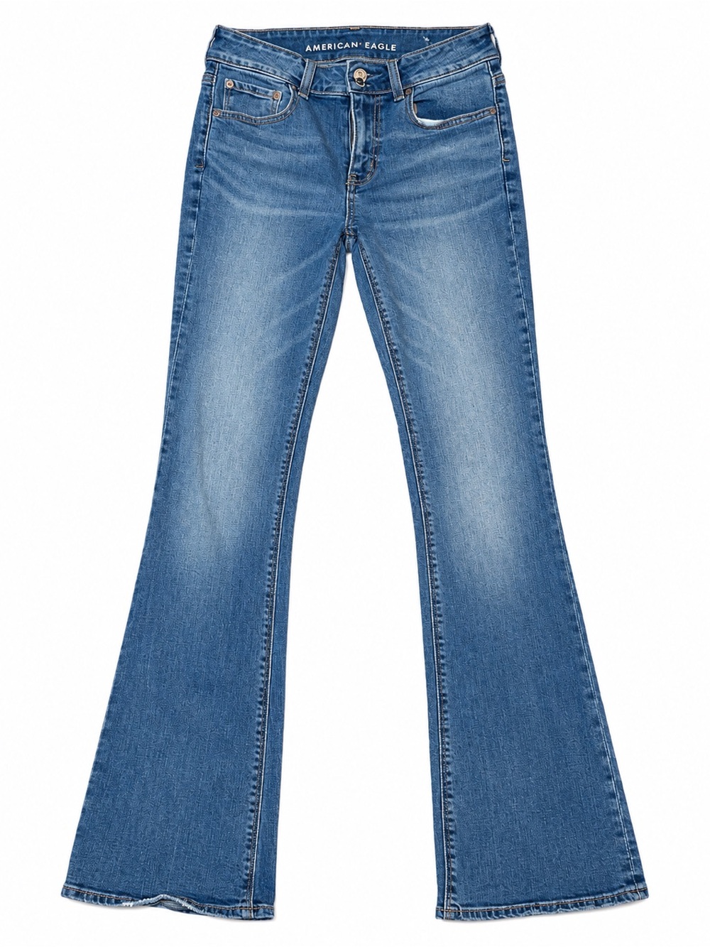 American Eagle Hi-Rise Artist Flare size 4 XLong